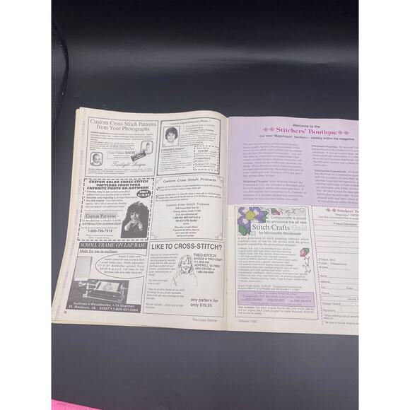 Vtg Cardinal Dogwoods Puma Big Cat Baby Cookie Munchter CROSS STITCH PATTERNS - Picture 5 of 5